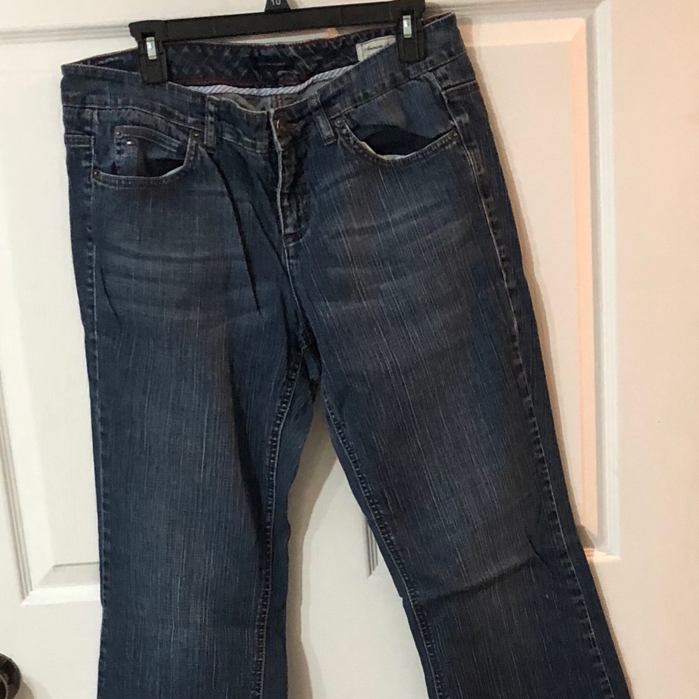 Tommy Hilfiger Vintage Modern Boot Blue Jeans Sz14